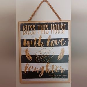 SIMPLY SOUTHER WOOD PLAQUE